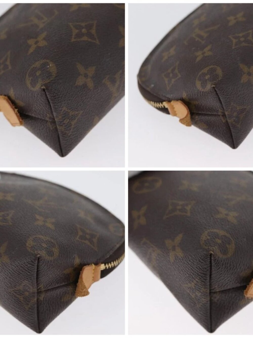 LOUIS VUITTON Monogram Pochette Cosmetic PM Pouch M43998 LV Auth BA11013 - Picture 15 of 15